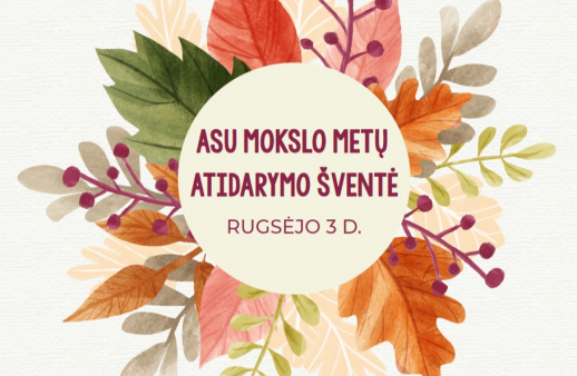 ASU Mokslo metų atidarymo šventė