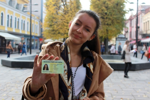 Elektroninė mokinio kortelė nesužavėjo gimnazistų 