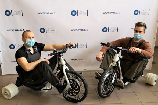 ŠVK studentai pristato dar vieną transporto priemonę ŠVK studentai pristato dar vieną transporto priemonę