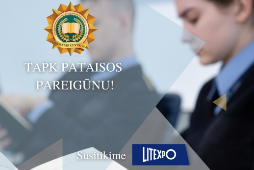 Mokymo centras dalyvaus tarptautinėje parodoje KARJERA&STUDIJOS 2022 Mokymo centras dalyvaus tarptautinėje parodoje KARJERA&STUDIJOS 2022
