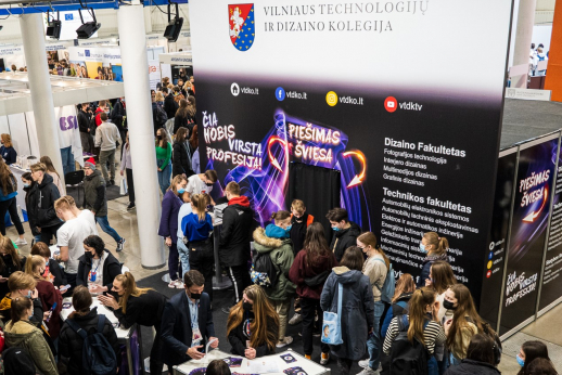 Didžiausias susidomėjimas studijų parodoje teko VTDK