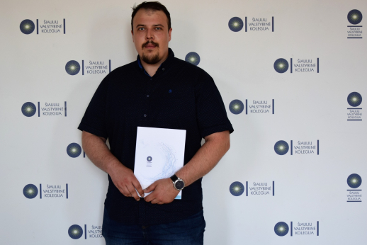 Atrastas pomėgis programuoti studijoms suteikė dar daugiau spalvų