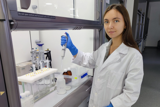 Į biotechnologijos mokslus nėrusi KU studentė: tai – unikali sritis