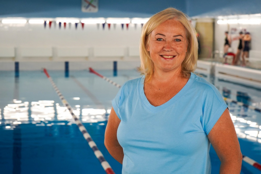 Trenerė R. Mažutaitienė siūlo derinti studijas ir plaukiko karjerą