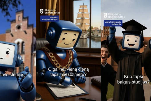 Dirbtinio intelekto sukurtas personažas atgyja KU studijų programose