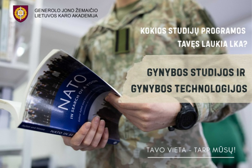 LKA studijos – augantiems lyderiams ir Lietuvos gynėjams