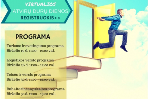 Virtualios atvirų durų dienos