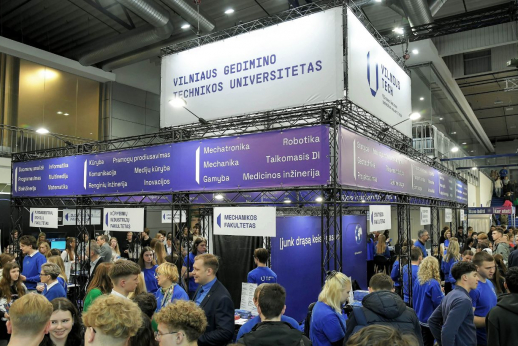 Studijų mugėje – VILNIUS TECH apie studijų mitus ir stojimo klaidas