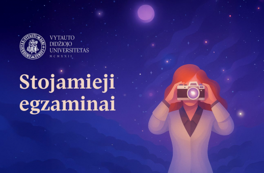 Informacija apie stojamuosius egzaminus VDU