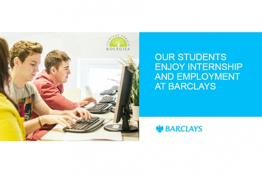 Barclays ir Vilniaus Verslo kolegijos partnerystė Barclays ir Vilniaus Verslo kolegijos partnerystė