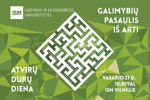 ISM Atvirų durų diena: galimybių pasaulis iš arti