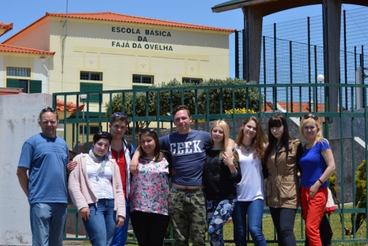 Klaipėdos turizmo mokyklos mokiniai Madeiroje Klaipėdos turizmo mokyklos mokiniai Madeiroje