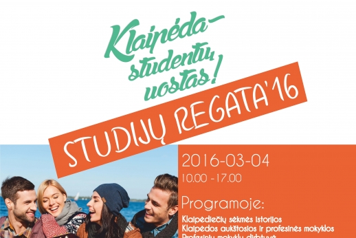 Klaipėda – studentų uostas. STUDIJŲ REGATA‘16 Klaipėda – studentų uostas. STUDIJŲ REGATA‘16