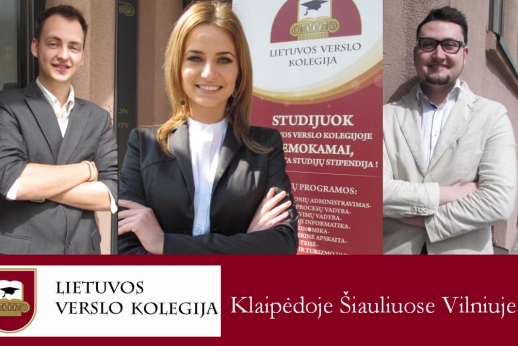 NEMOKAMOS* studijos Lietuvos verslo kolegijoje NEMOKAMOS* studijos Lietuvos verslo kolegijoje