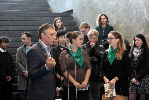 VU KHF studentai dalyvauja meno projektuose VU KHF studentai dalyvauja meno projektuose