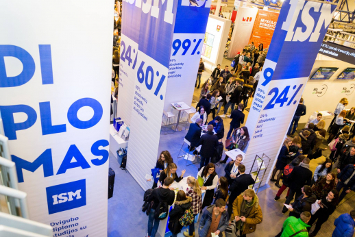 ISM dalyvaus studijų parodoje Kaune