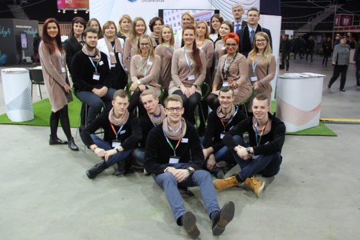 ASU komanda „Aukštųjų mokyklų mugėje 2017“