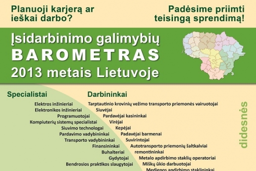 Didesnės įsidarbinimo galimybės