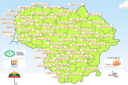 Infomobilis akcijoje „Atverk duris vasarai! Infomobilis akcijoje „Atverk duris vasarai!