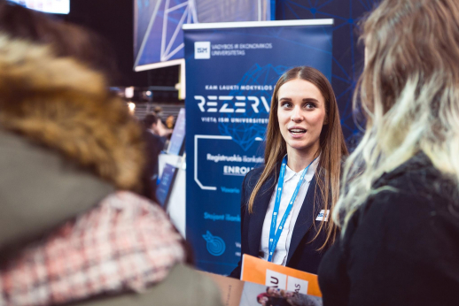 Rezervuok vietą ISM universitete nuo vasario 1 d.