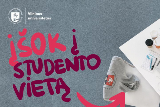 Įšok į VU studento vietą! Įšok į VU studento vietą!