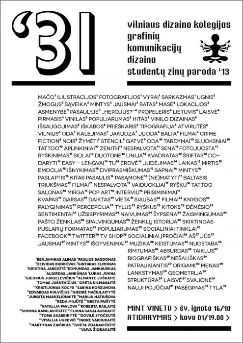 31 plakatas