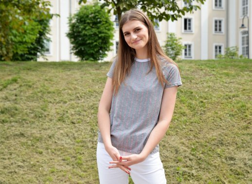 Būsimoji ISM pirmakursė Patricija Aurylaitė